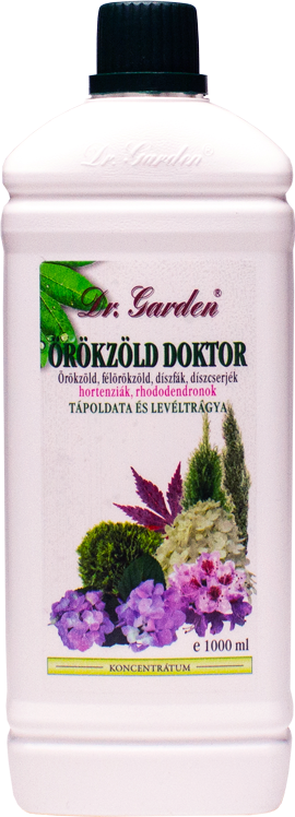 Dr. Garden Örökzöld doktor tápoldat és levéltrágya 1 liter