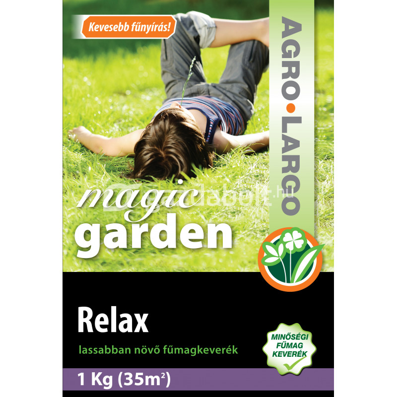Fűmag Relax lassan növő keverék Agro-Largo 1 kg