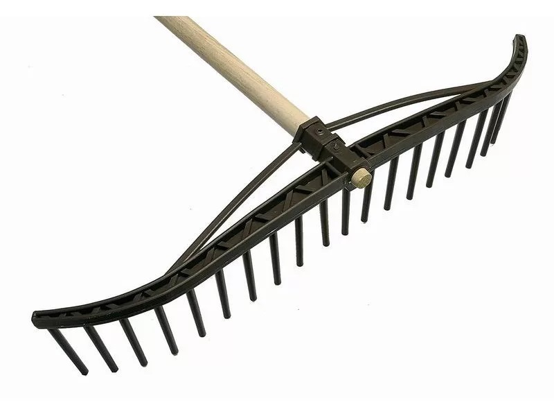 Gereblye begyűjtő műanyag18 fogú 60cm+nyél