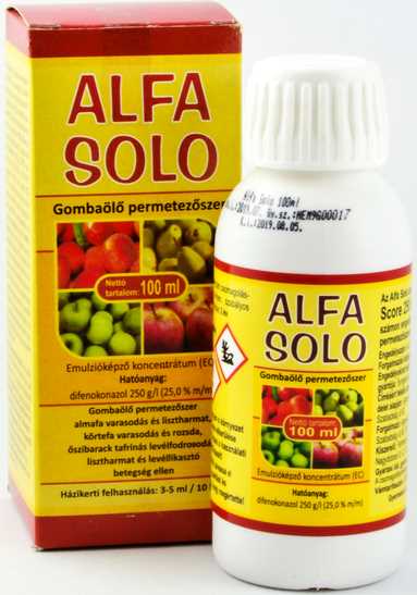 Alfa Solo gombaölő permetezőszer 100ml