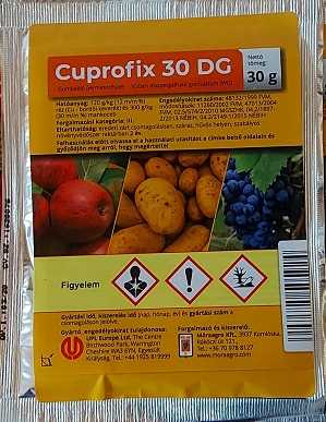 Cuprofix 30 DG gombaölő permetszer 30 g