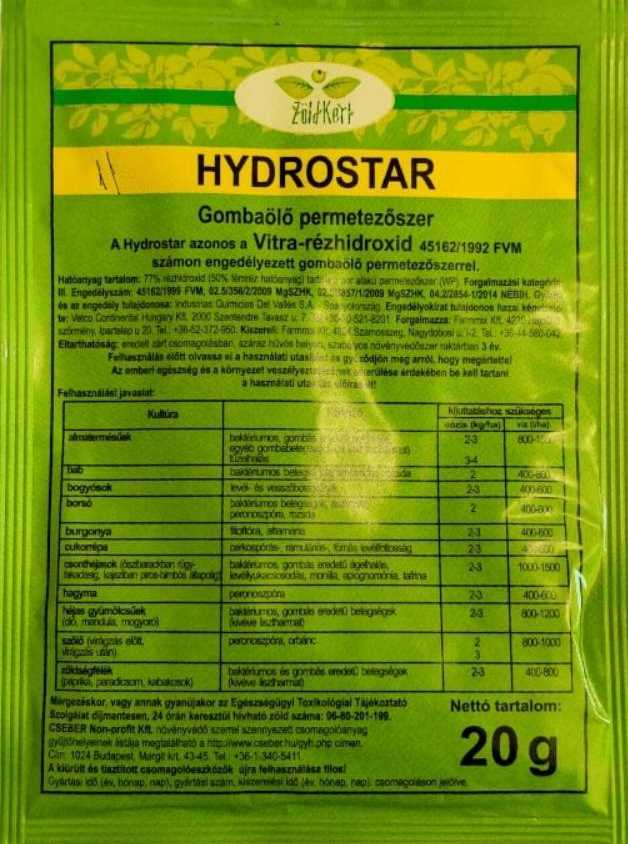 Hydrostar gombaölő permetezőszer 20 g