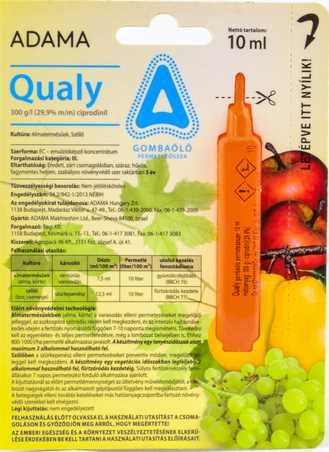 Qualy gombaölő permetezőszer 10 ml ampulla