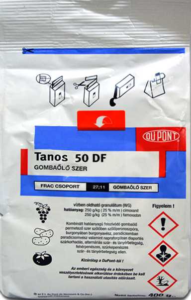Tanos 50 DF gombaölő permetezőszer 400 g