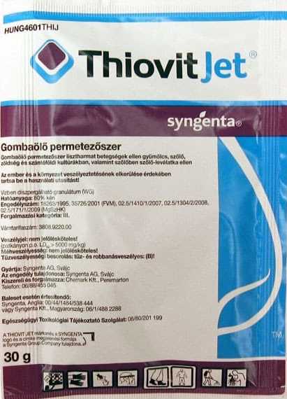 Thiovit Jet gombaölő permetezőszer 1 kg