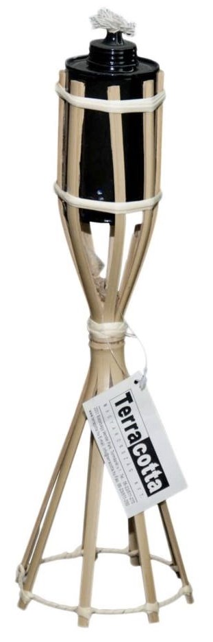 Bambusz fáklya talpas 35 cm