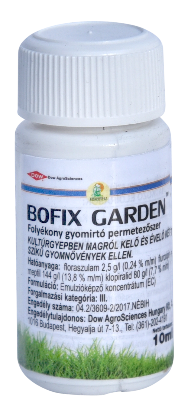 Bofix Garden gyep gyomirtó permetezőszer 10 ml ampulla
