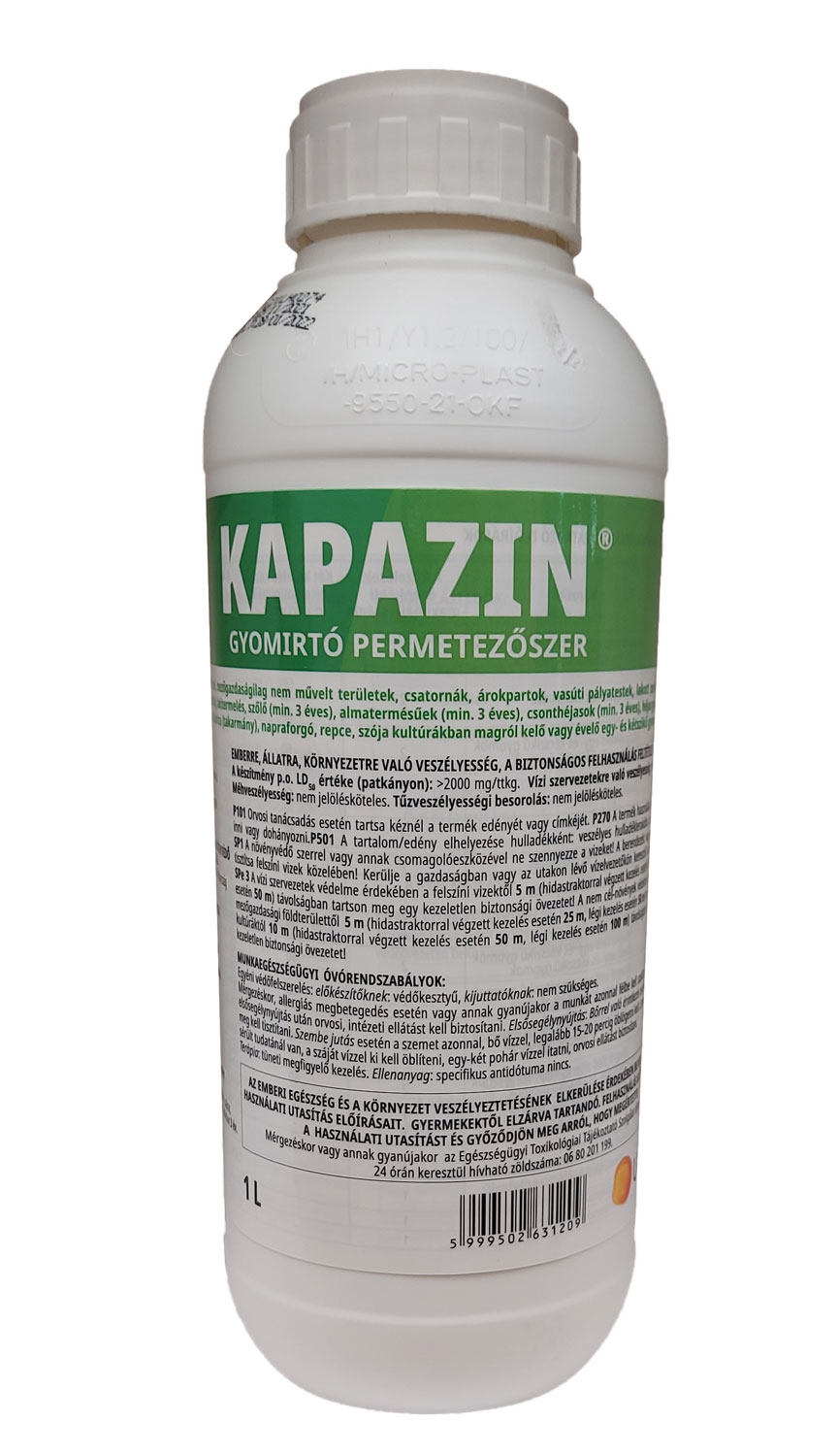 Kapazin totális gyomirtó szer  1 liter