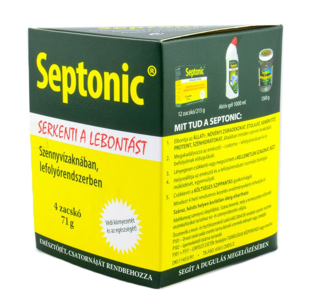 Septonic - 4 tasakos kiszerelés