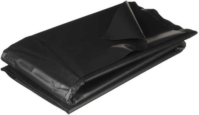 Építési takaró fólia 6 m×8 m×0,12 mm fekete