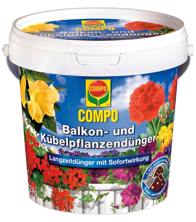 Compo táp balkon- és ládásnövényhez 1,2 kg