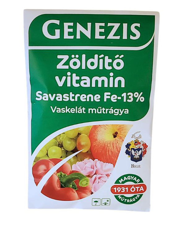 Genezis Zöldítő Vitamin levéltrágya, 100 gramm
