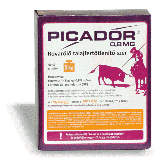 Picador 0,8 MG rovarölő talajfertőtlenítő szer 1 kg