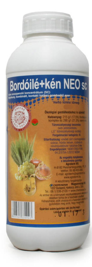 Bordóilé + Kén NEO sc lemosó permetezőszer 500ml