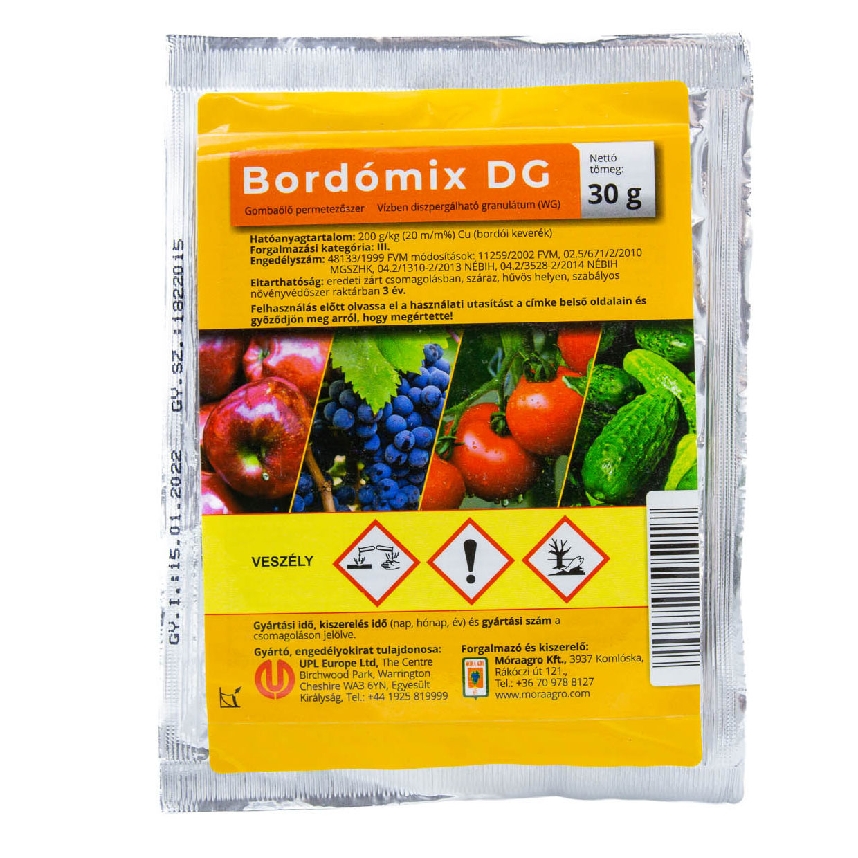 Bordómix DG Gombaölő szer 30g