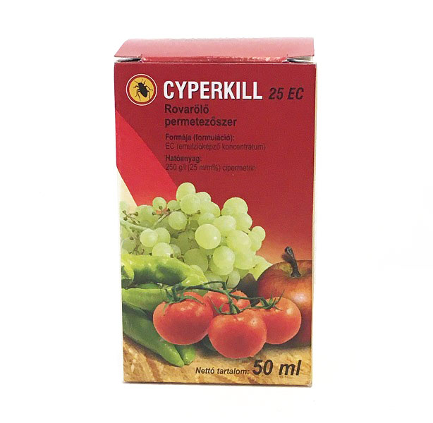 Cyperkill 25 EC rovarölő szer 50 ml