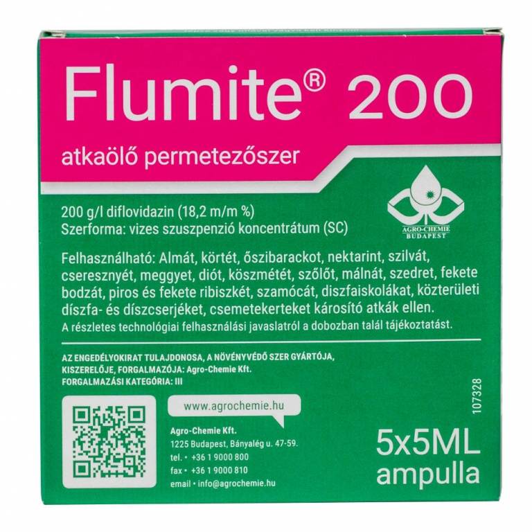 Flumite 200 rovarölő permetezőszer 5×5 ml ampulla