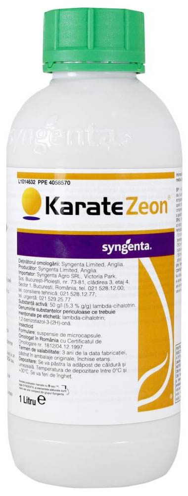Karate Zeon 5 CS rovarölő permetezőszer 1 l