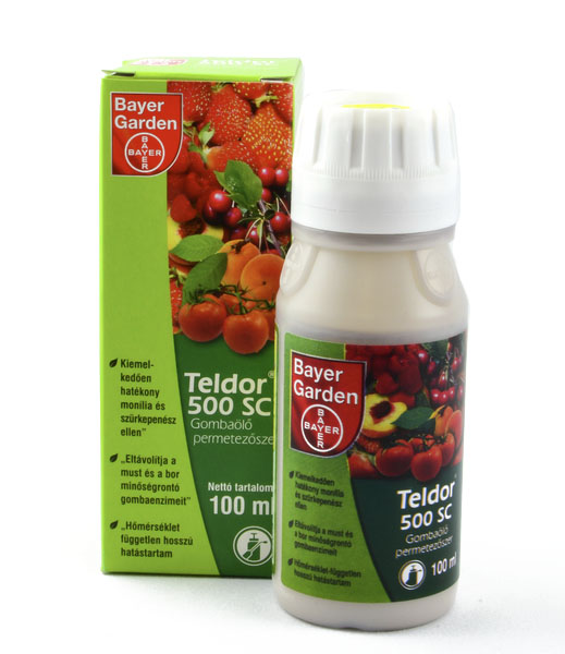 Teldor 500 SC gombaölő permetezőszer 100 ml