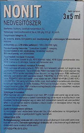 Nonit tapadásfokozó 3×5 ml