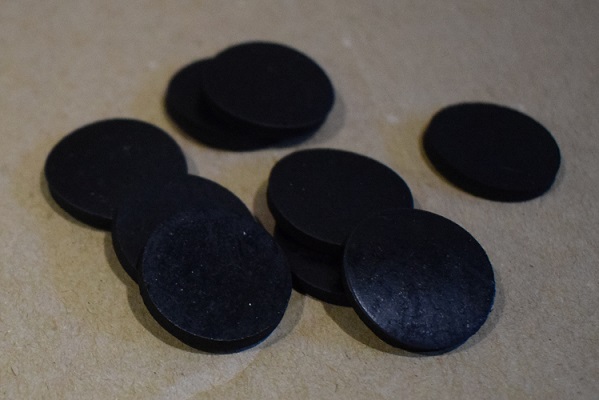 Elzáró gumilap 21*3 mm (10 db -os)