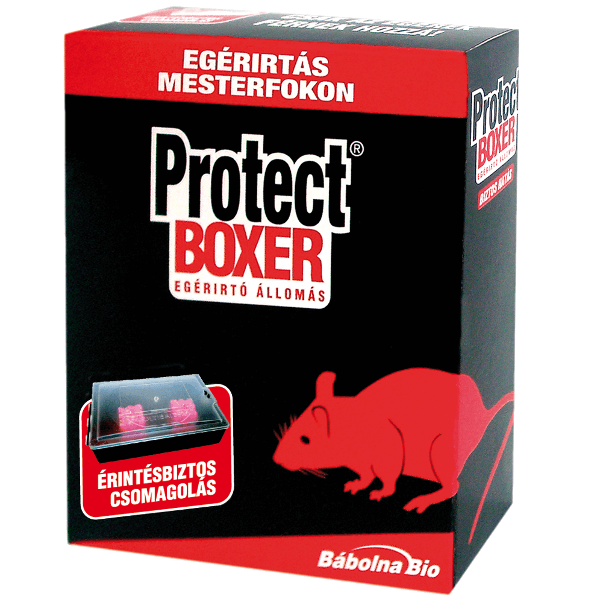 Protect boxer, tágcsálóirtó állomás 2x20 gr