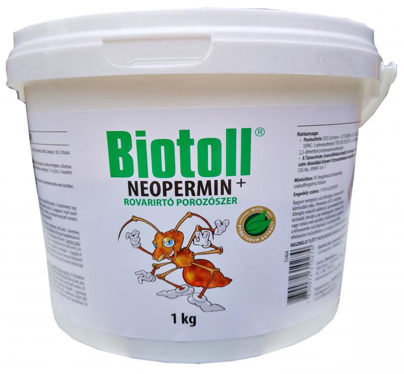 Biotoll Neopermin mászórovarok ellen 1 kg