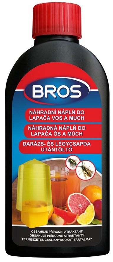 BROS darázs- és légycsapda utántöltő 200 ml