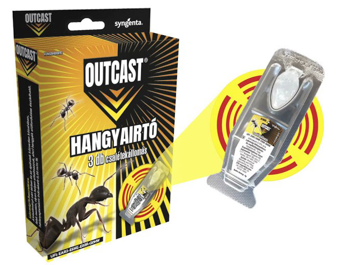 Outcast hangyairtó gél 3x4g