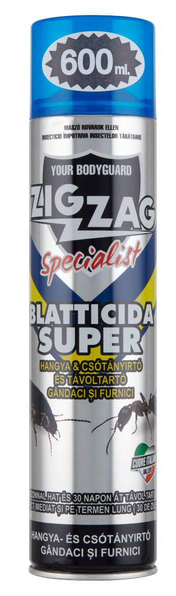 Zig Zag csótány- és hangyairtó / távoltartó aerosol 600ml