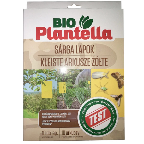 Bio Plantella sárgalap nagy 10 db, A4-es