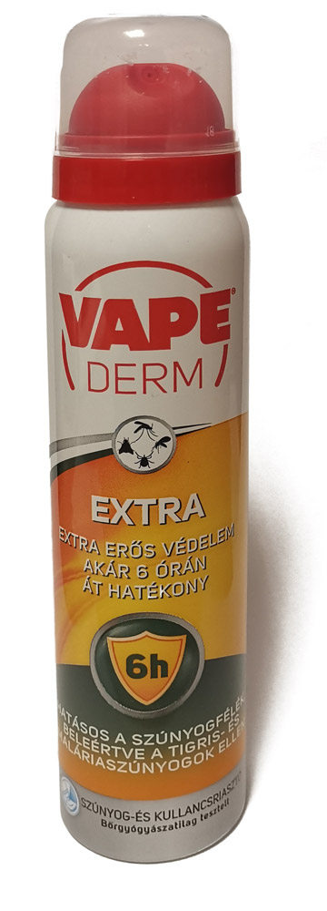 Vape Derm Extra szúnyog- és kullancsriasztó spray 100 ml