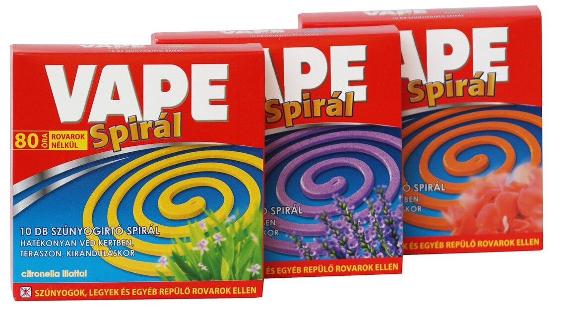 VAPE szúnyogriasztó spirál 10 db