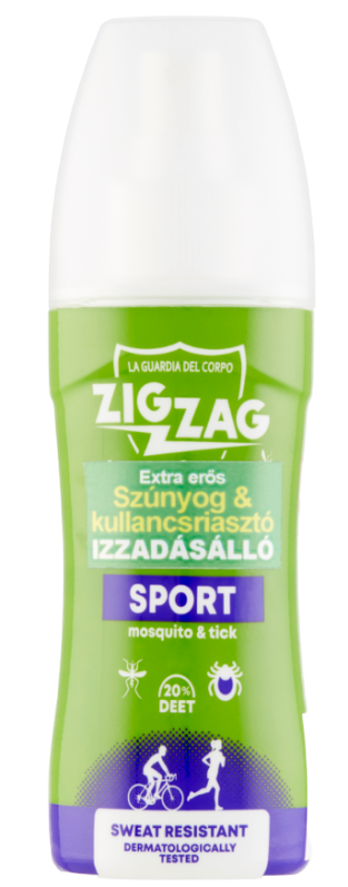 Zig Zag Szúnyog és kullancsriasztó spray Sport, 100 ml