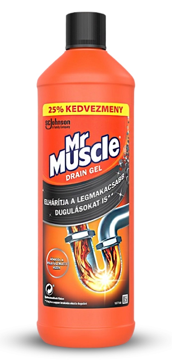 Mr Muscle lefolyótisztító gél 1000ml