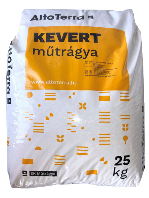 Altoterra NPK 4-12-24, 25 kg