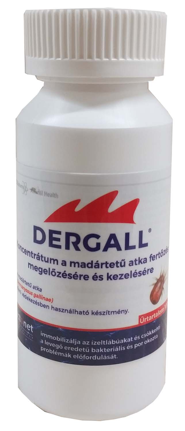 Dergall madártetű atka ellen (tyúktetűre) 0,1 L