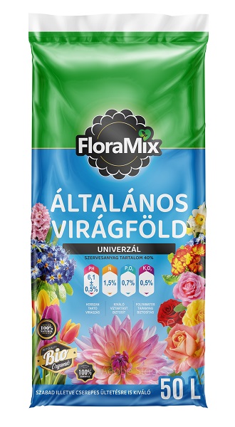 Általános Virágföld FloraMix 50L