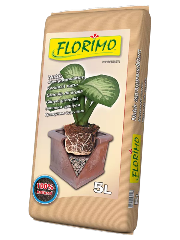 Florimo növényápoló agyaggranulátum 5 l natur