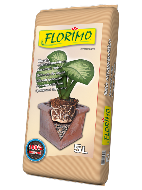 Florimo növényápoló agyaggranulátum 5 l natur