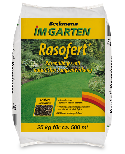 Beckmann Rasofert hosszú hatású szerves-ásványi gyeptrágya 25 kg
