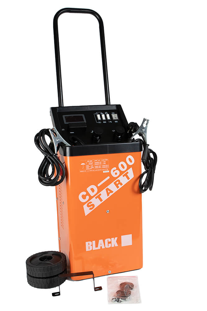 Black Tools autó akkumulátor töltő CD-600 12/24V 90A - 13506