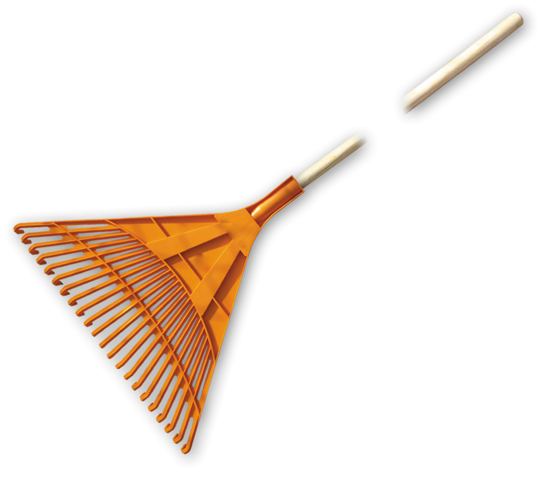 Lombseprű műanyag Bradas 22 fogú nyéllel