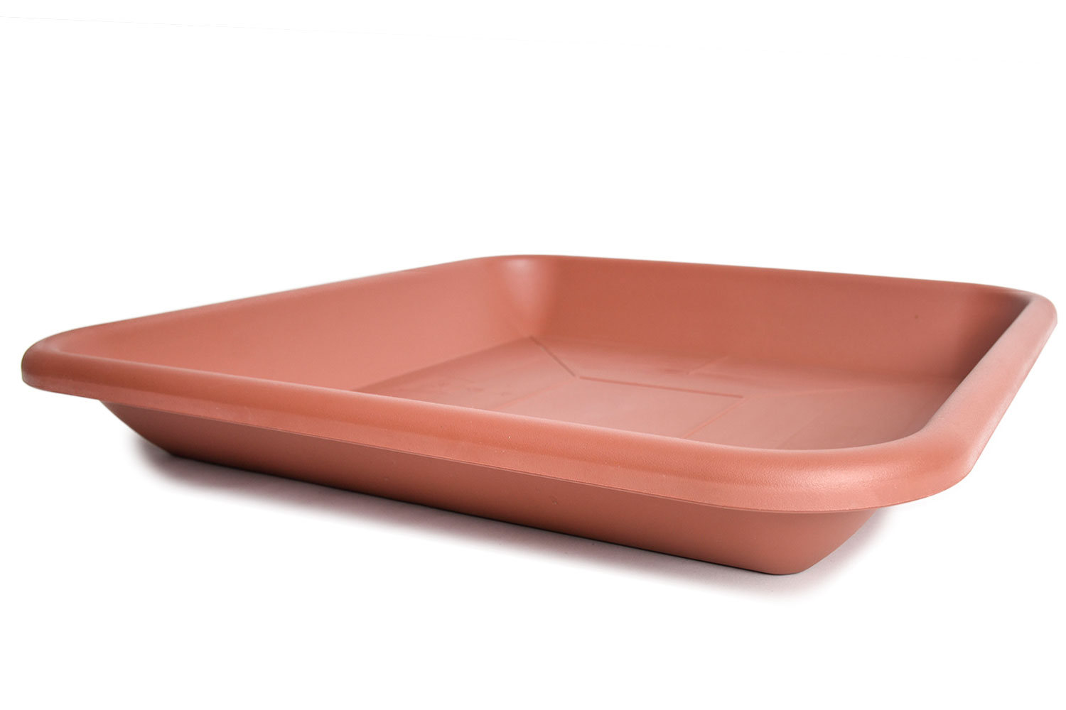 Szögletes ültetőcserép alátét terracotta, 49 cm