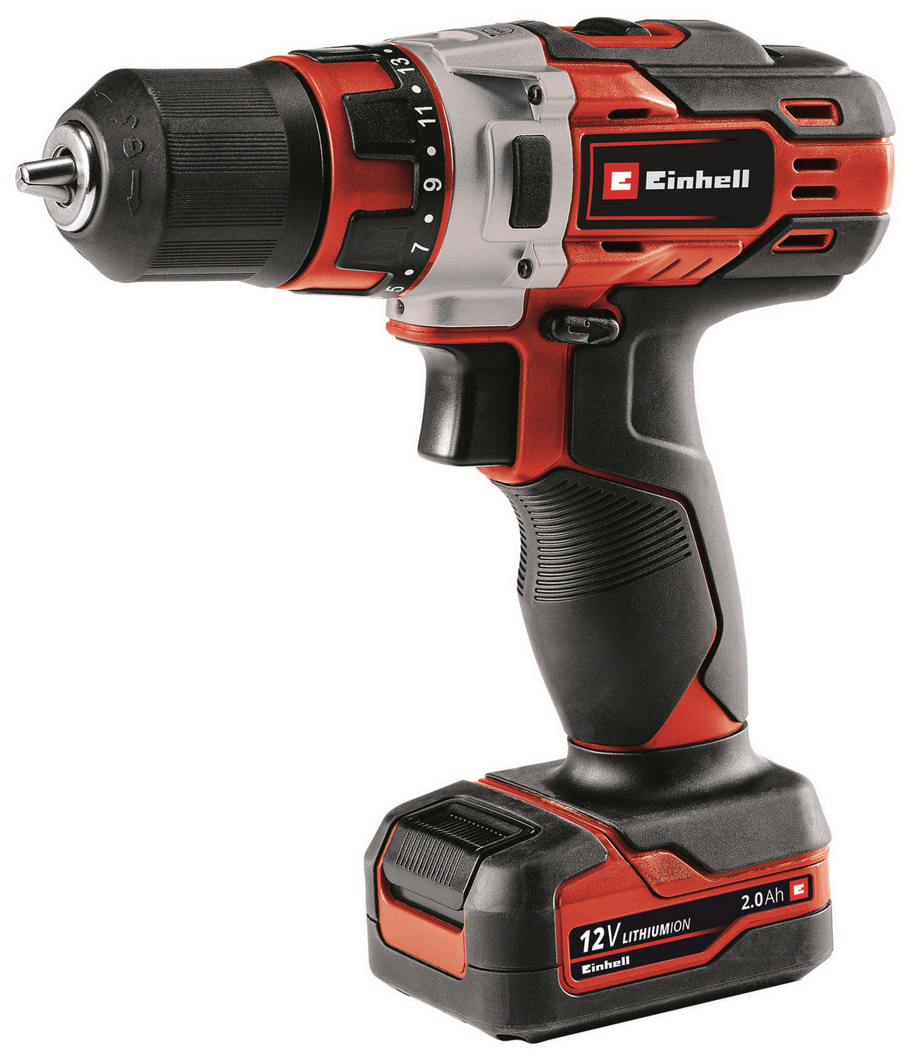 Einhell TE-CD 12/1 Li akkus csavarozó, 30Nm, 1x2.0Ah akkuval és töltővel