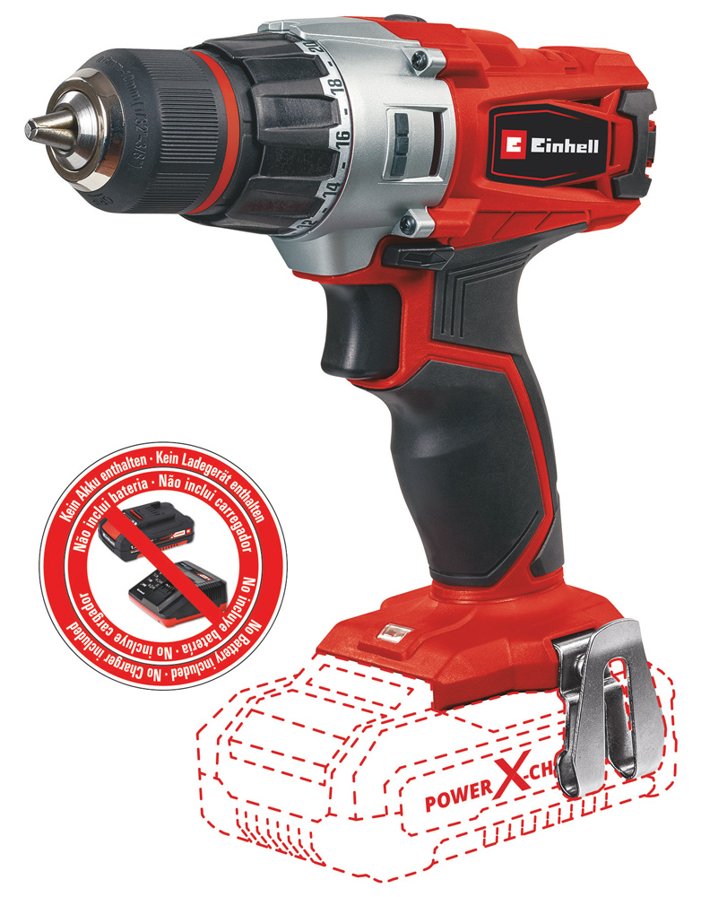 Einhell TE-CD 18/2 Li-Solo Akkus fúró-csavarozó 18V, Power X-Change