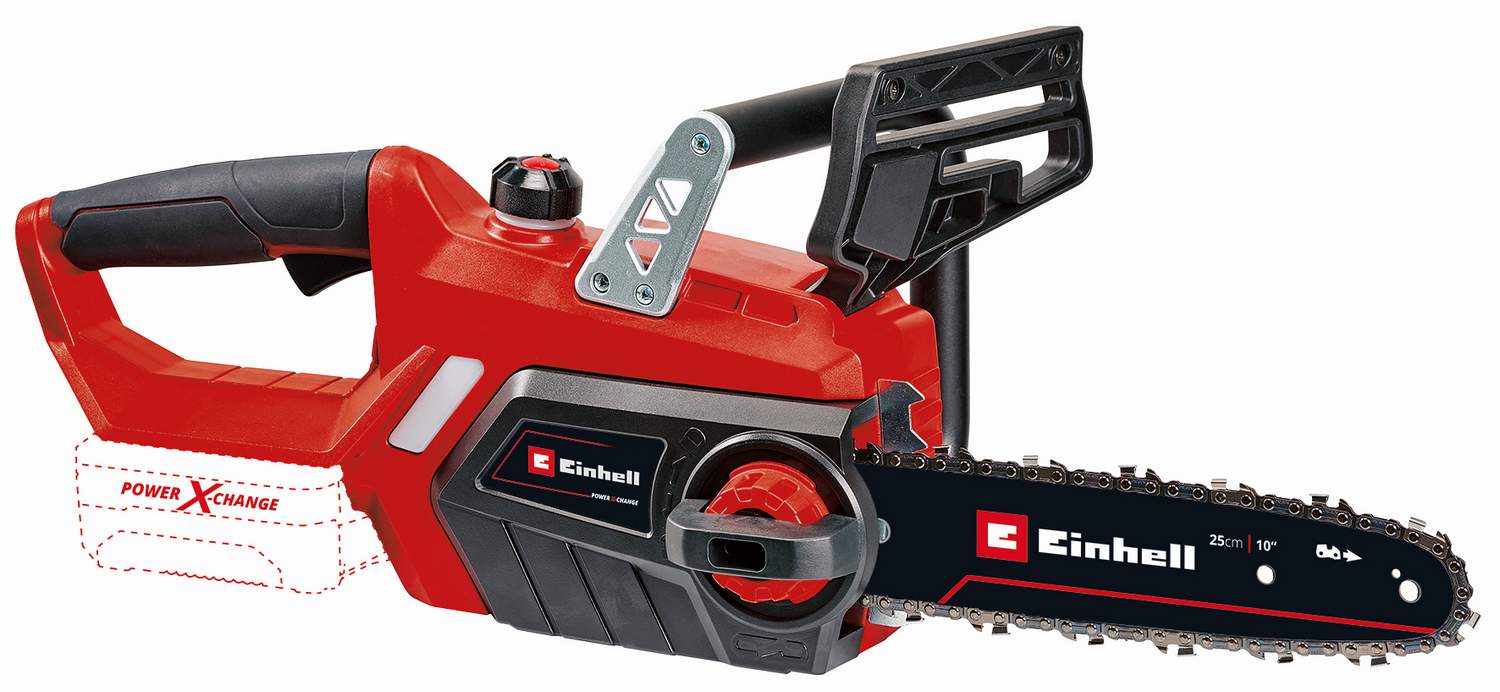 Einhell GE-LC 18/25 Li-Solo akkus láncfűrész, 18V, 25cm (akku és töltő nélkül), Power X-Change