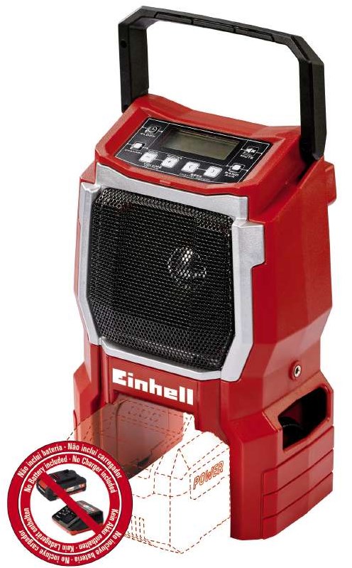 Einhell TE-CR 18 Li Solo akkus rádió Power X-Change