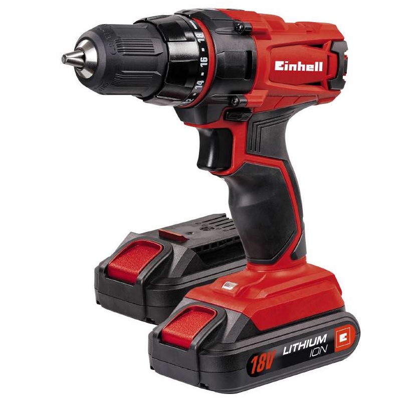 Einhell TC-CD 18-2 Li Kit akkus csavarozó 18V 1,3Ah (2db akkuval)