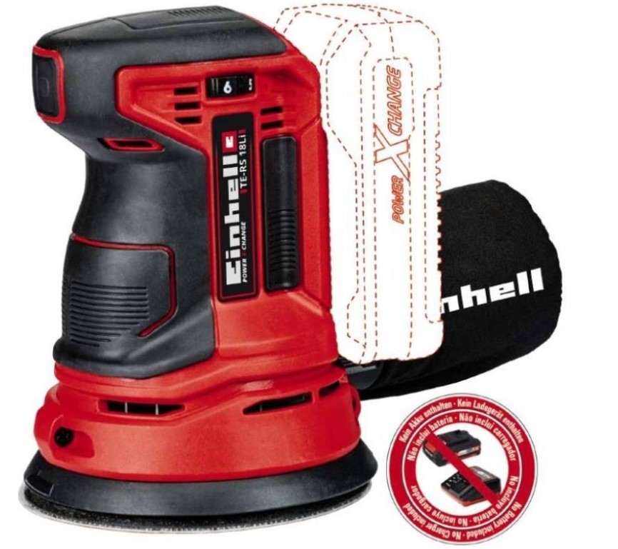 Einhell TE-RS 18 Li-solo excentercsiszoló Power X-Change